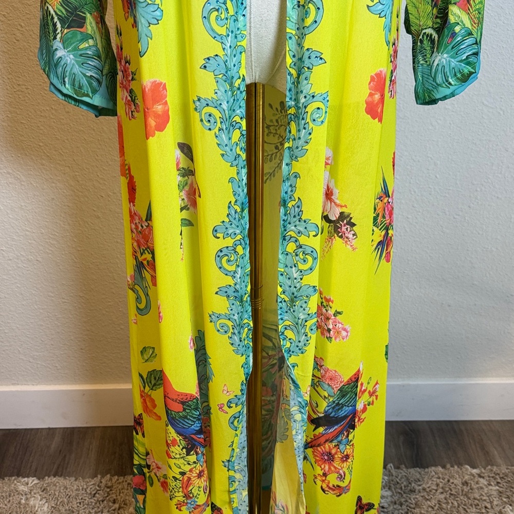 NWT Ranee’s Tropical Duster One Size - Picture 5 of 14